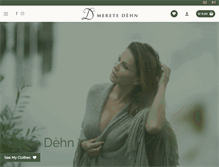 Tablet Screenshot of dehndesign.com